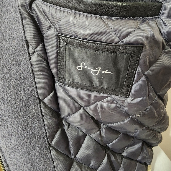 SEAN JOHN, Knit & Leather Jacket - Picture 4 of 9